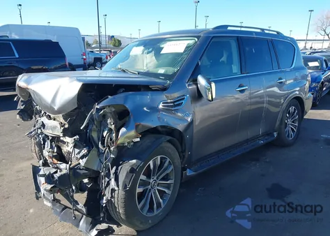 2020 Nissan Armada Sl 2Wd z USA, uszkodzony, nr VIN JN8AY2ND8L9105037